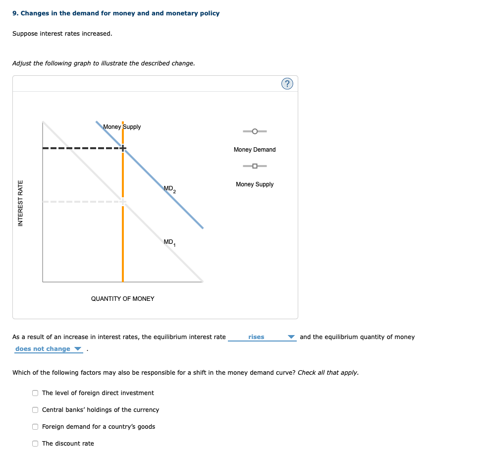 solved-9-changes-in-the-demand-for-money-and-and-monetary-chegg