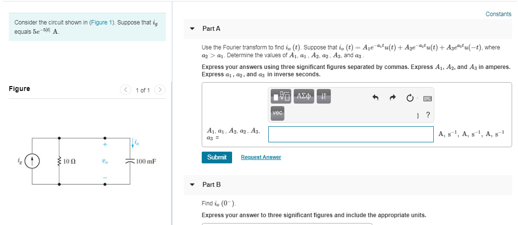 Solved Part B Part C Figure