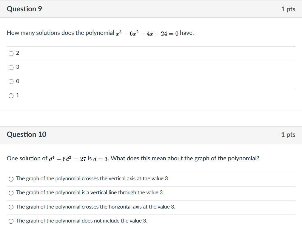 Solved Question 1 1 pts Which of the following is NOT a | Chegg.com