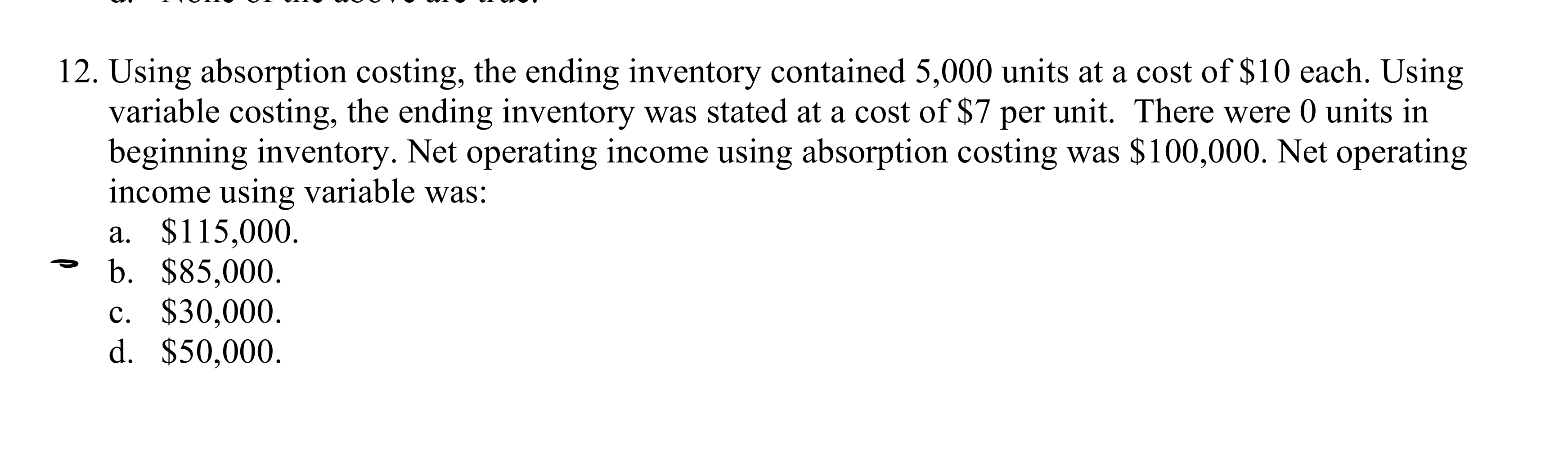 solved-12-using-absorption-costing-the-ending-inventory-chegg