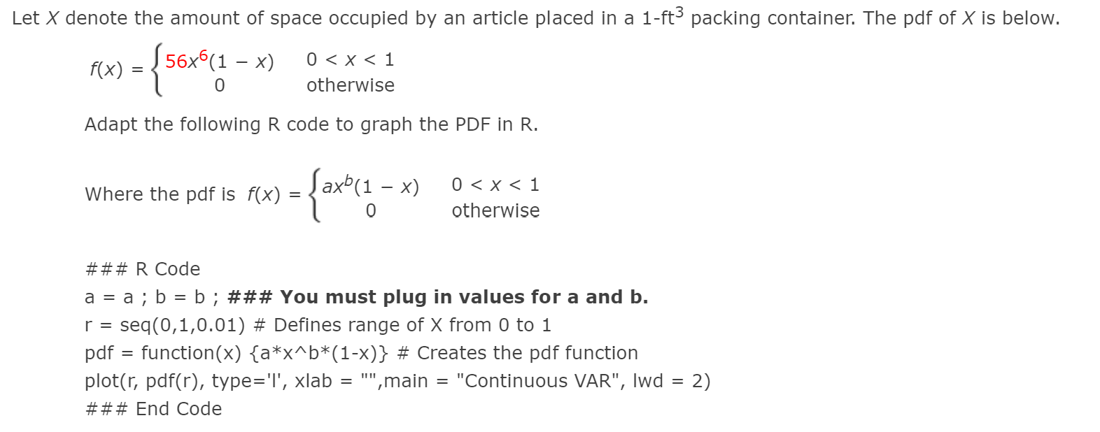 solved-let-x-denote-the-amount-of-space-occupied-by-an-chegg