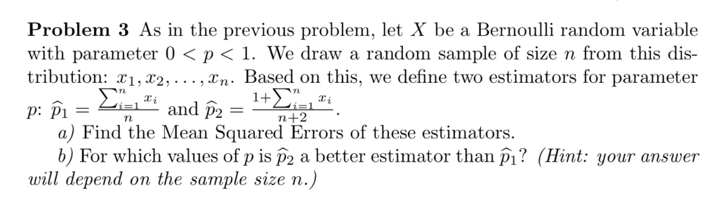 Solved Problem 3 As in the previous problem, let X be a | Chegg.com