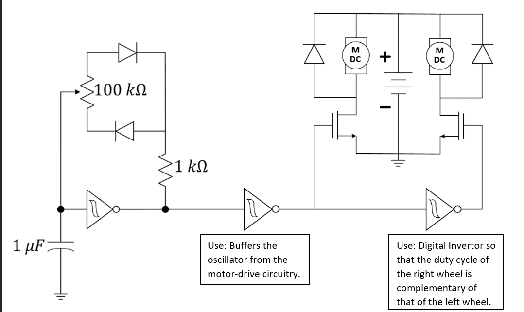 Build the motor-control circuit below that includes | Chegg.com