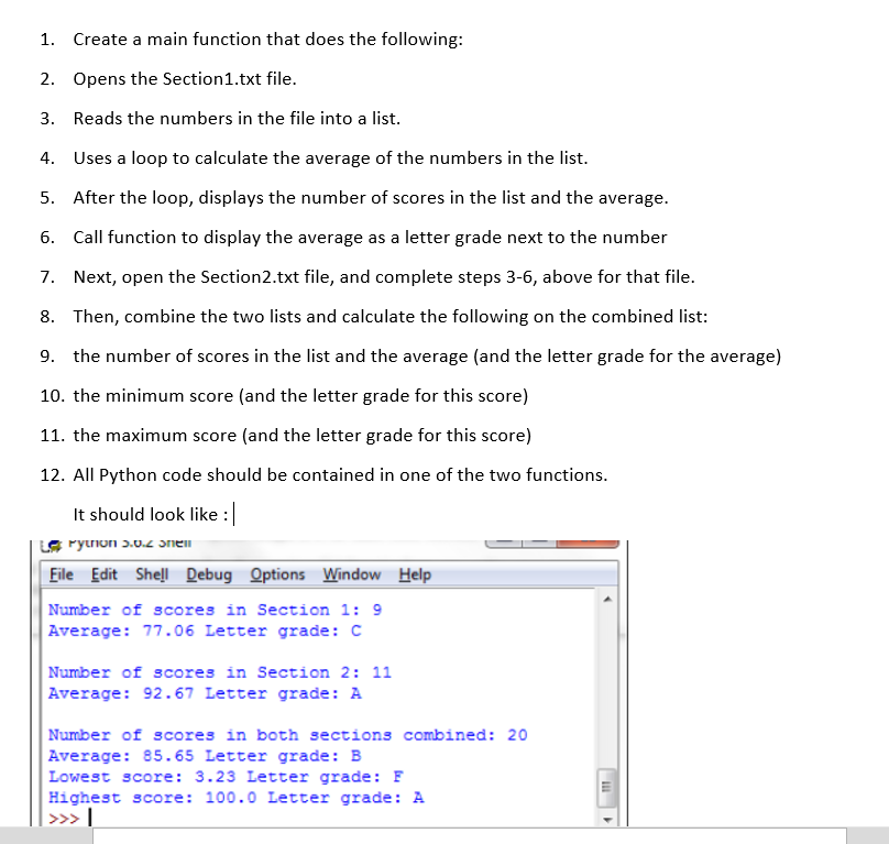 Solved 1. Create a main function that does the following: 2. | Chegg.com