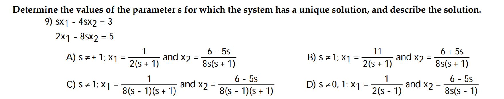 Solved Please help using linear algebra. Please answer | Chegg.com