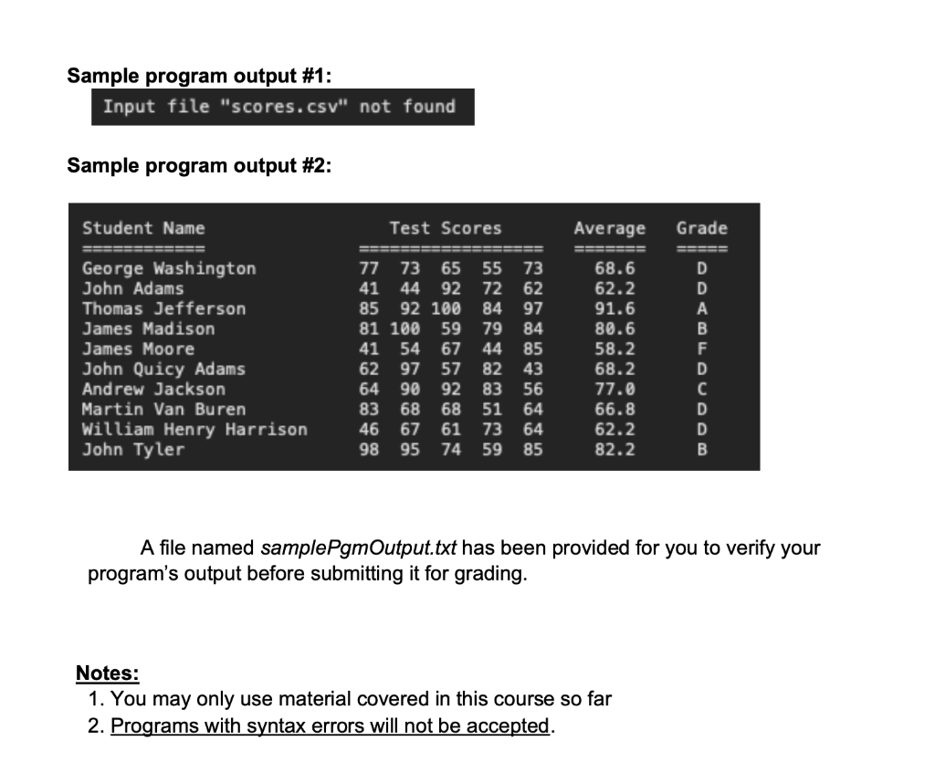 Solved Write a C# program that reads the content of the | Chegg.com