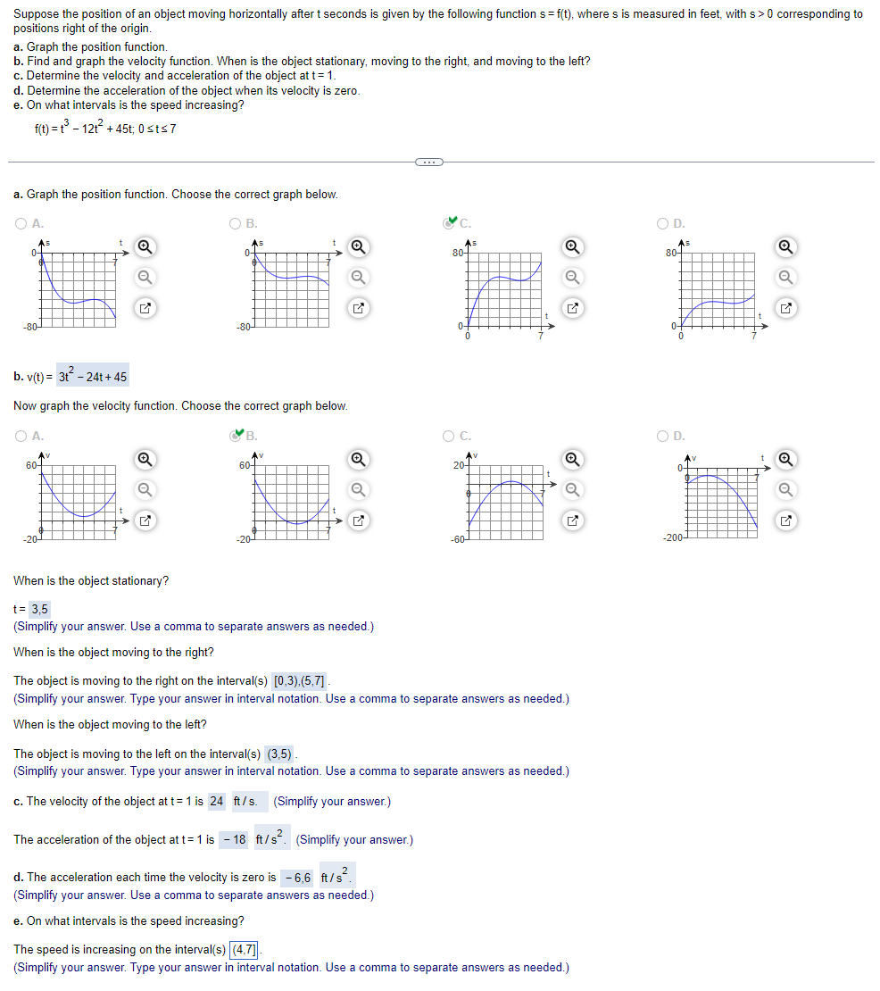 solved-suppose-the-position-of-an-object-moving-horizontally-chegg