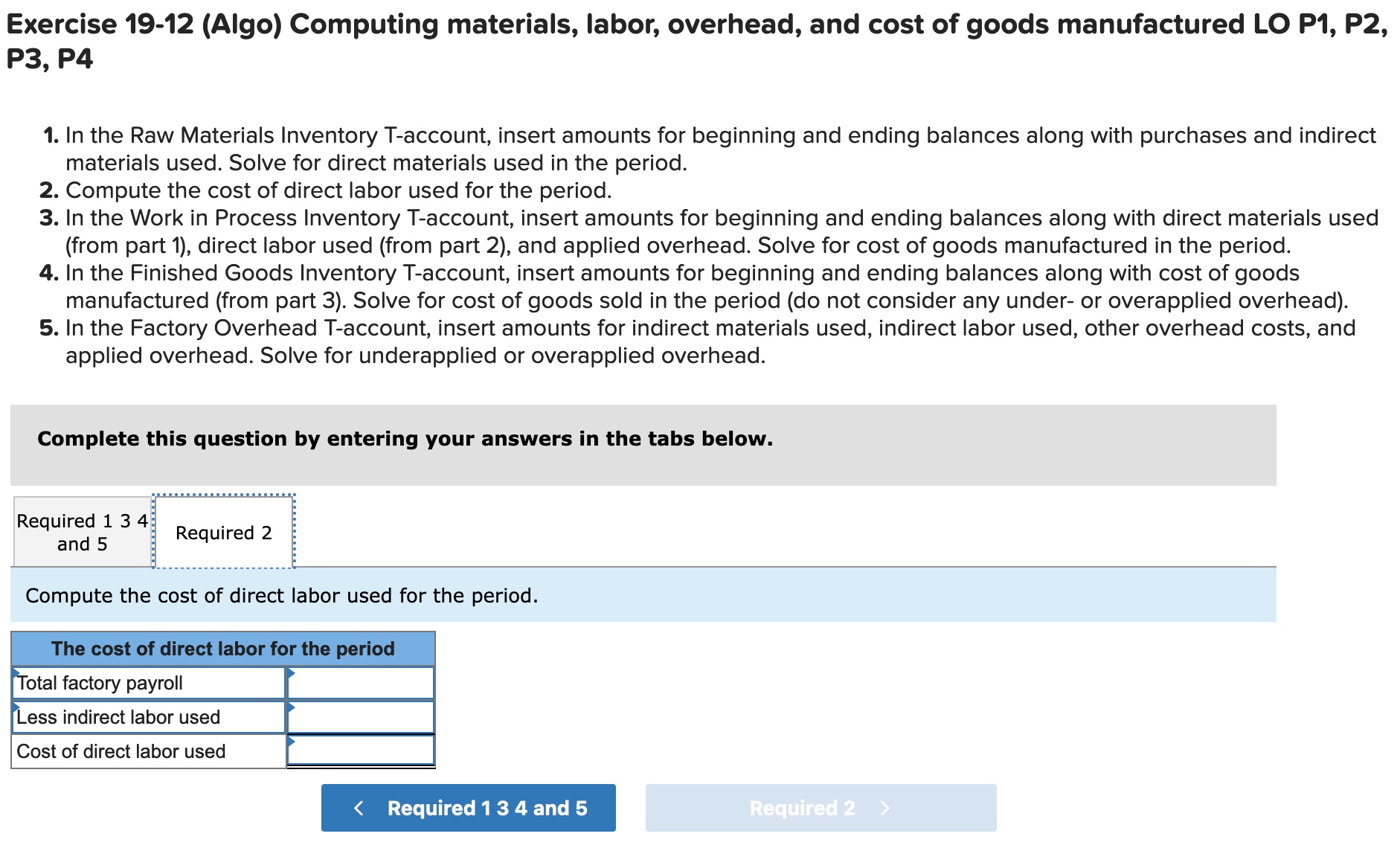Solved Use the following information to answer questions. | Chegg.com
