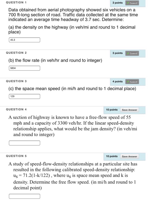 Solved QUESTION 1 3 Points Data Obtained From Aerial | Chegg.com