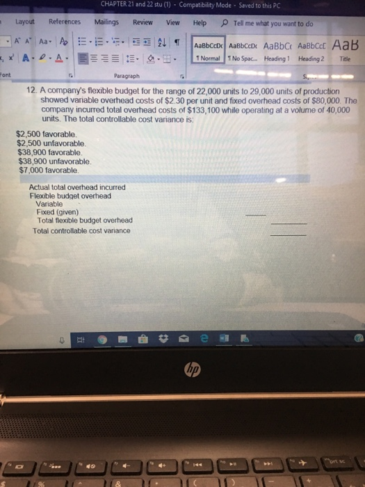 Solved CHAPTER 21 and 22 stu (1)-Compatibility Mode- Saved | Chegg.com