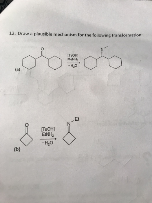 Solved 2. Draw a plausible mechanism for the following