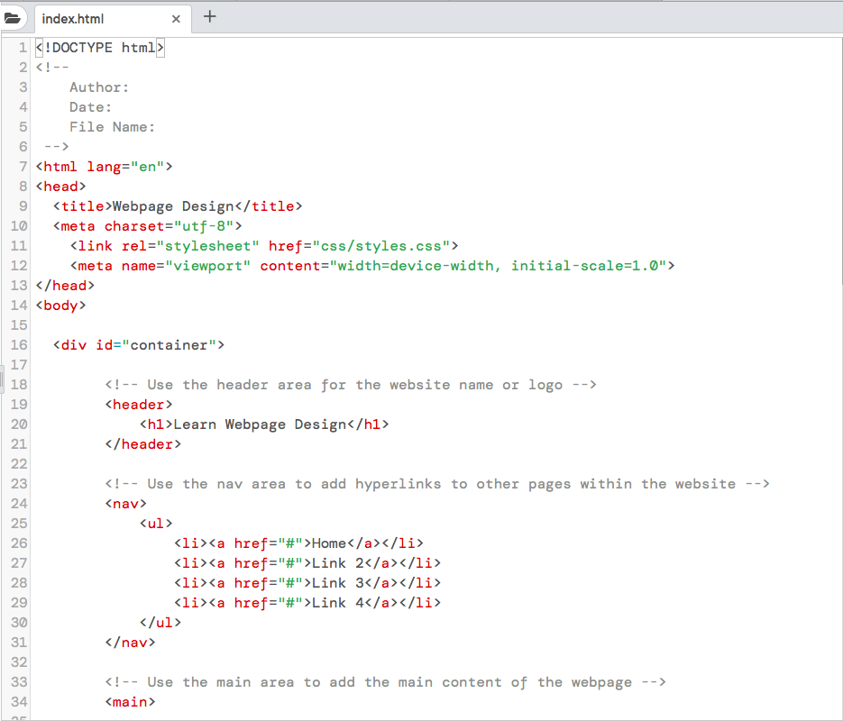 Solved In this exercise, you will style HTML 5 semantic | Chegg.com
