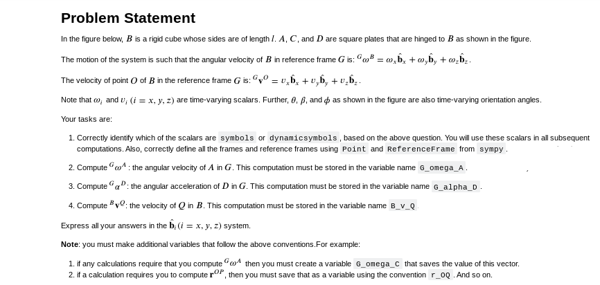 Solved B = 0 = Problem Statement In The Figure Below, B Is A | Chegg.com