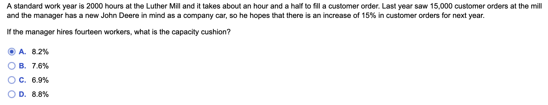 solved-a-standard-work-year-is-2000-hours-at-the-luther-mill-chegg