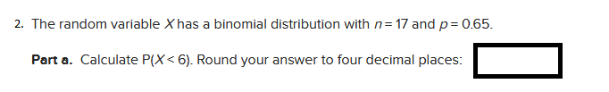 Solved 1. The random variable X has mean 13 and variance 12. | Chegg.com
