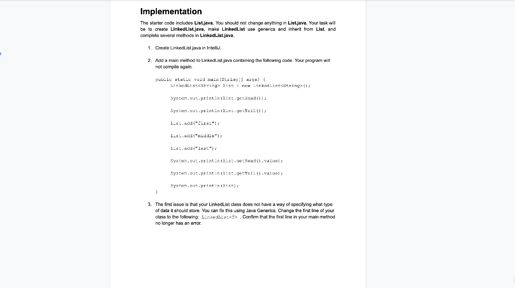 Map Starter Lab Java 100 Points Overview In this lab, | Chegg.com