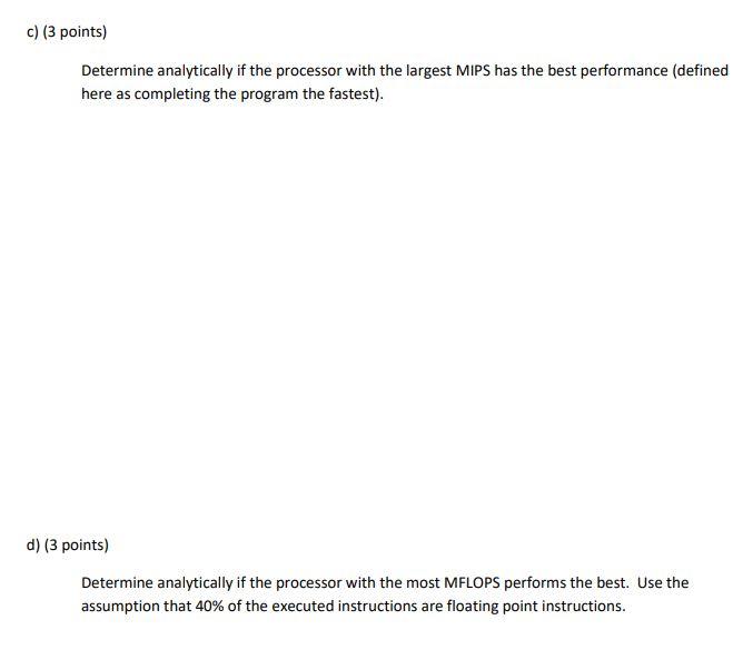 Solved Question 7: Consider Two Processors P1 And P2 With | Chegg.com