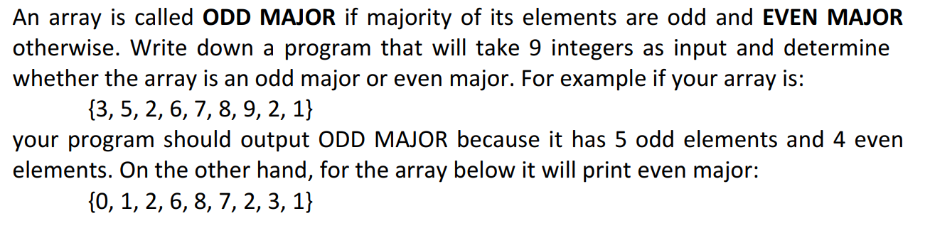 Solved ** Solve it in C programing and solve in 15 minutes | Chegg.com