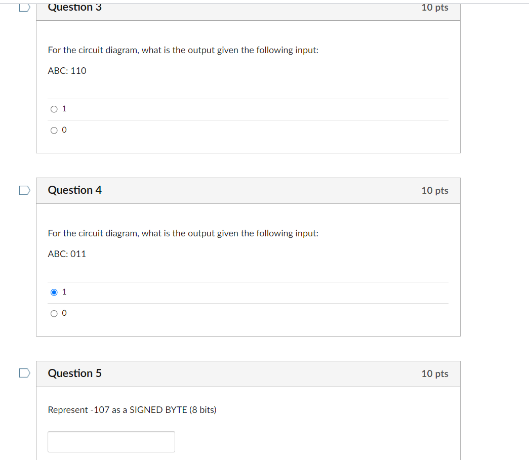 Solved |A] B C Use this circuit for the following questions. | Chegg.com