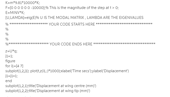 Solved PART 2 - Dynamic Analysis and Computation This is | Chegg.com