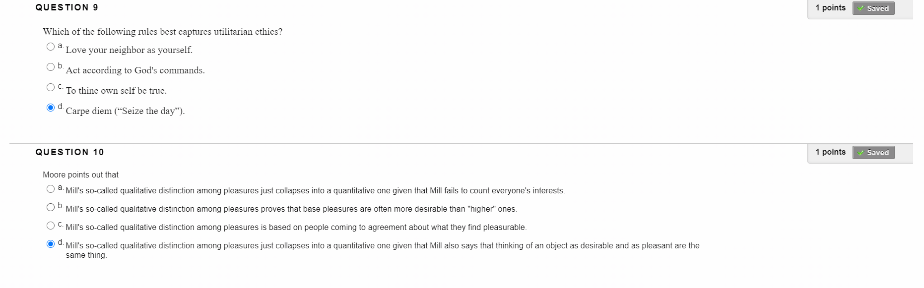 Solved QUESTION 9 1 points Saved Which of the following | Chegg.com