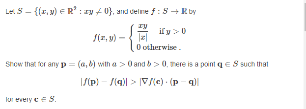 Solved Let S X Y Er Xy 0 And Define F S R By Chegg Com