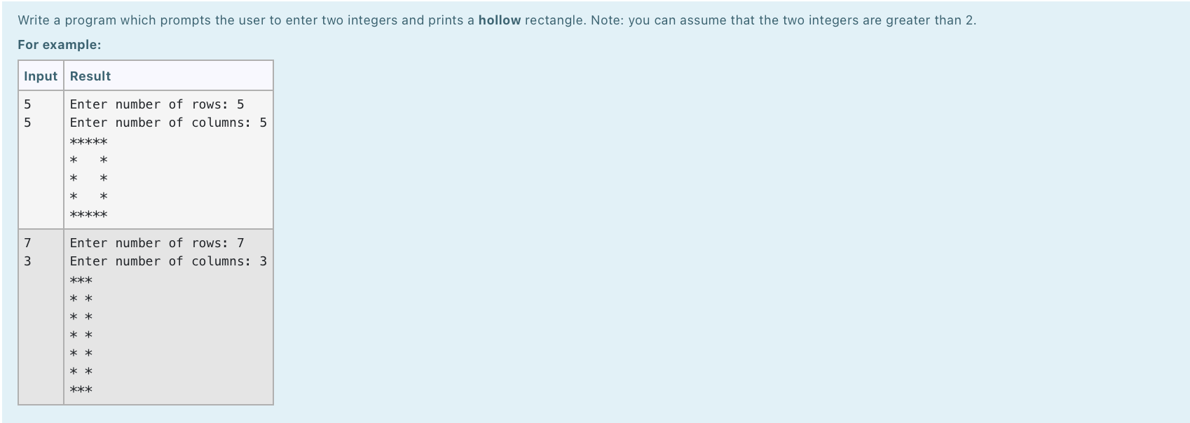 Solved Write a program which prompts the user to enter two | Chegg.com