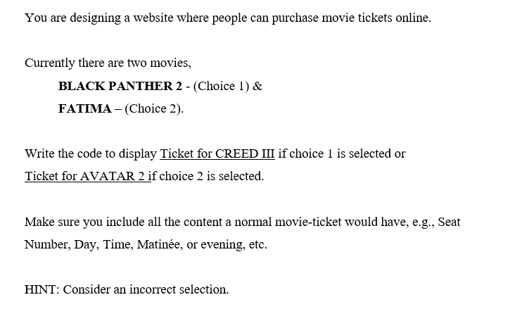 Solved You are designing a website where people can purchase | Chegg.com