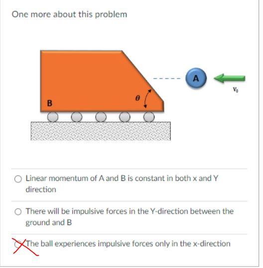 [Solved]: INCORRECT CHOICES ARE MARKED IN RED The Ball