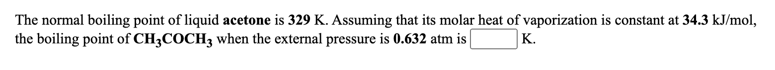 Solved From the following vapor pressure data for ethane | Chegg.com