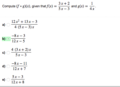 3 x 2 )- 5 13