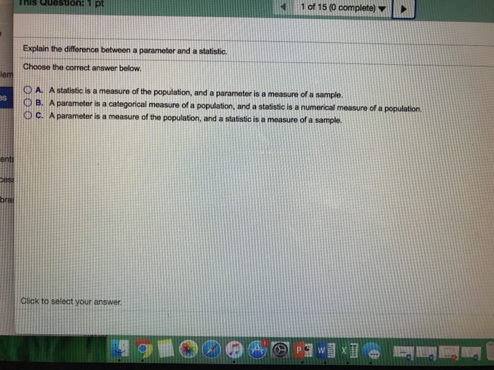 Solved THiS Queston: pt 1 of 15 (0 complete) Explain the | Chegg.com