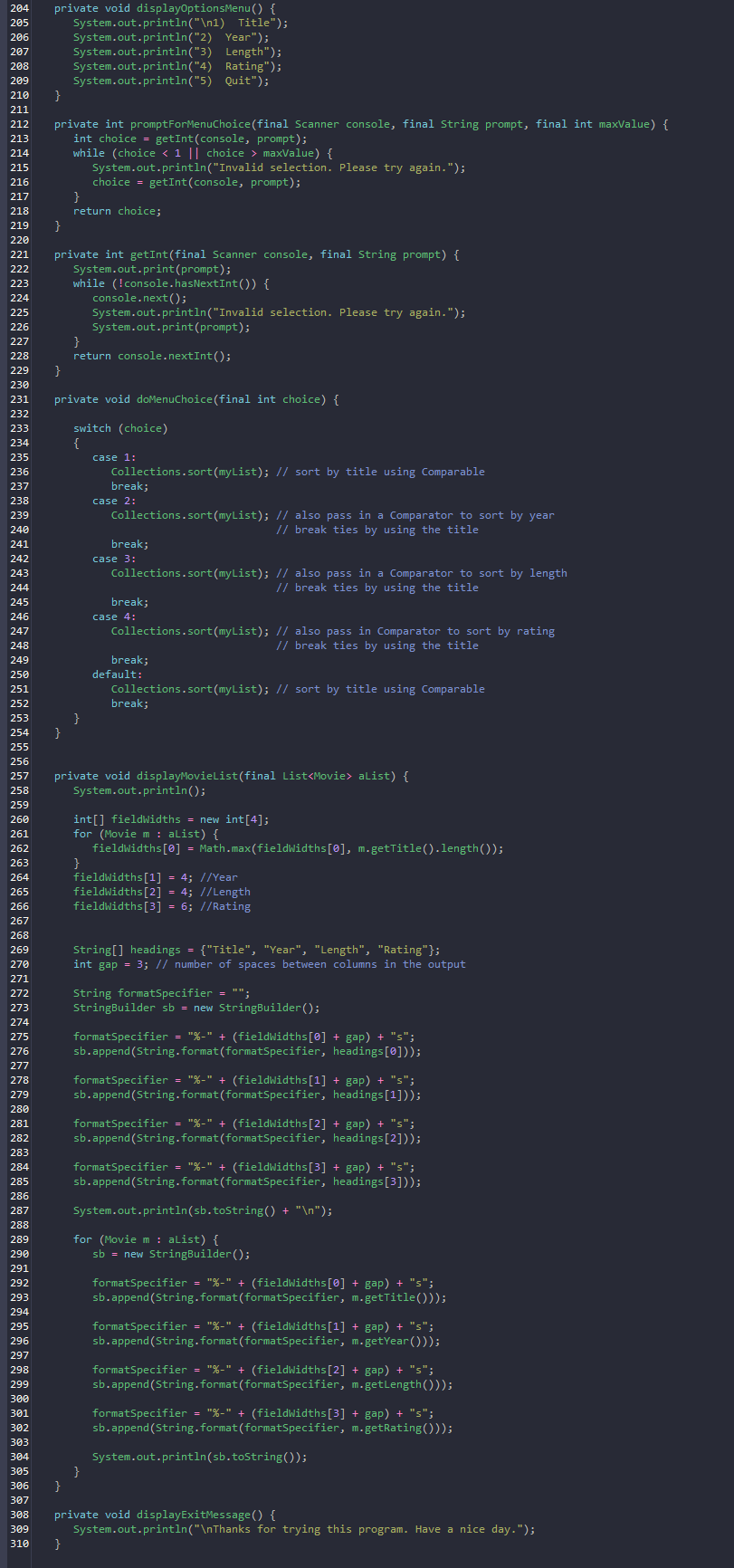 literals part1|java playlist | java 2024 | full stack... Solved The starter code includes a class called Movie.java | Chegg.com