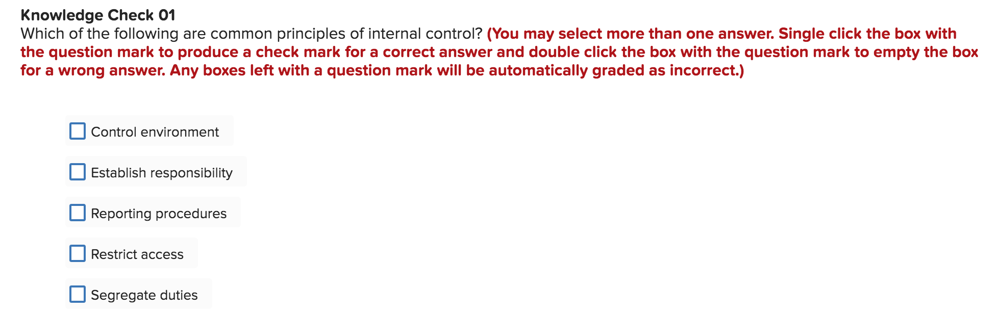 Solved Knowledge Check 01 Which Of The Following Are Common | Chegg.com