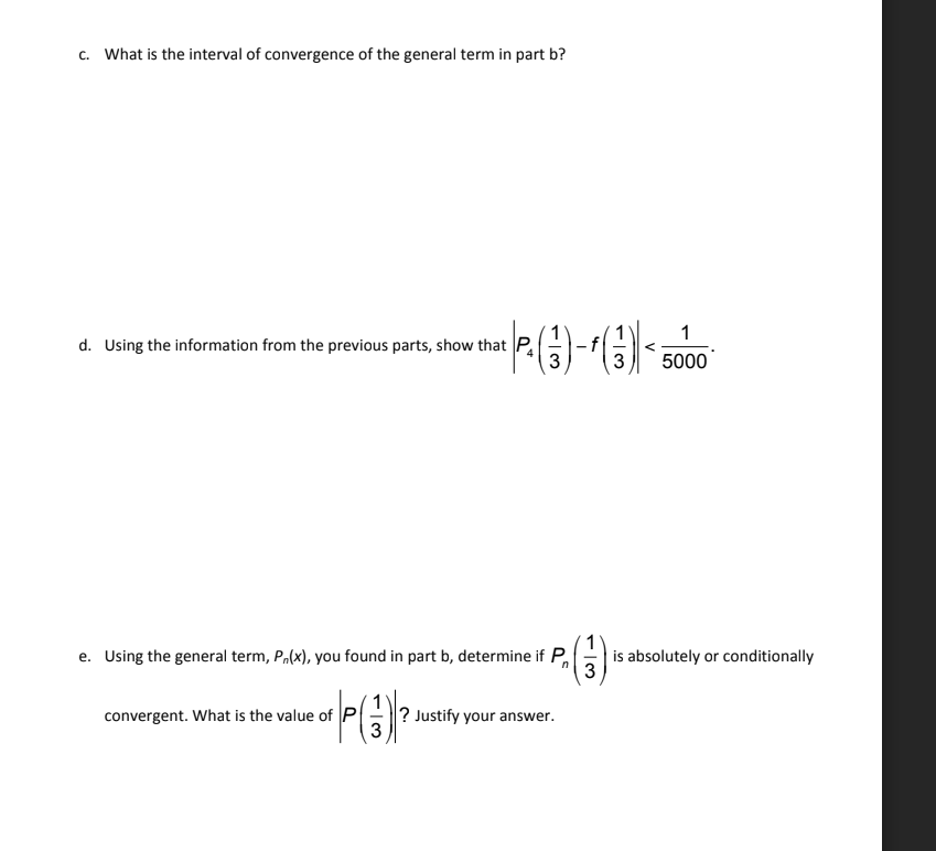 Solved 1. (35 points) Complete each of the following parts, | Chegg.com