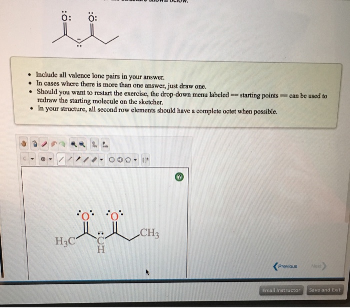 Solved: Draw A Second Resonance Form For The Structure Sho... | Chegg.com