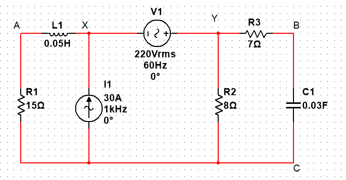 Solved Calculate Voltage In Points Ab Ca The Current Chegg Com