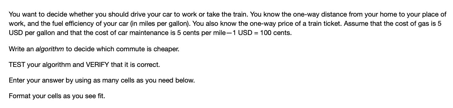 solved-you-want-to-decide-whether-you-should-drive-your-car-chegg