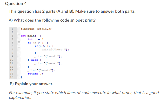 Solved Question 2 Fill in the blank in order to make the | Chegg.com