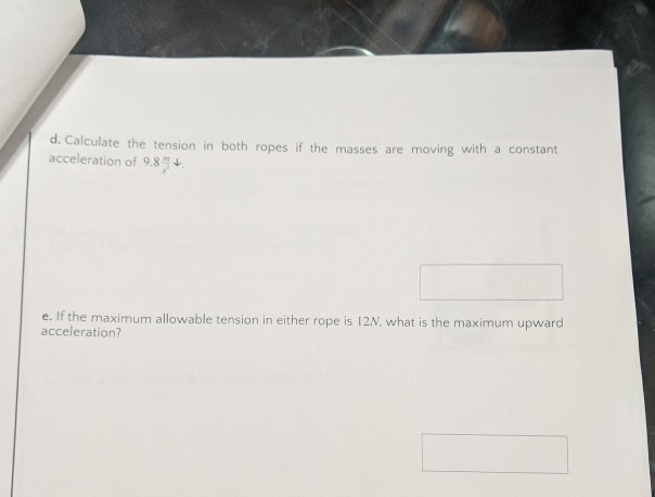 Solved Show your work wherever possible. 1 Two blocks with | Chegg.com