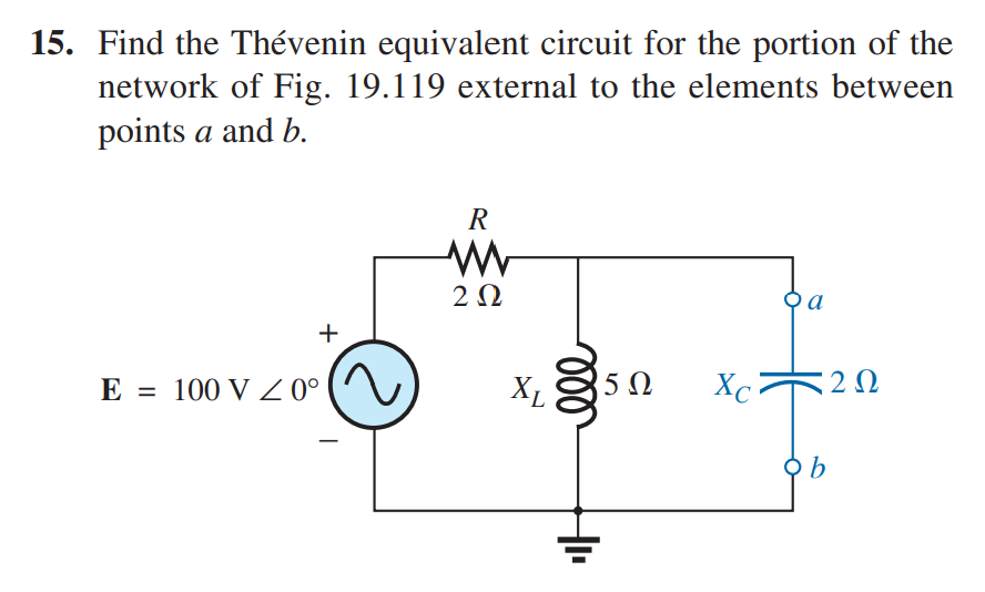 Solved 5. Find The Thévenin Equivalent Circuit For The | Chegg.com