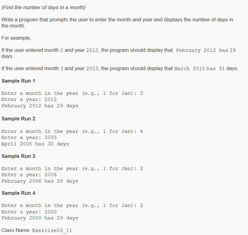 solved-find-the-number-of-days-in-a-month-write-a-program-chegg