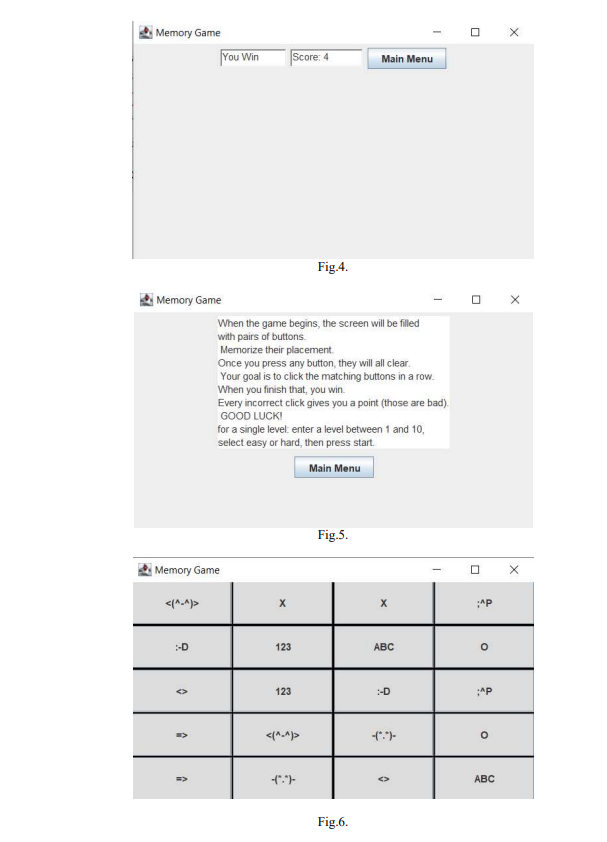 Solved Write a memory game program shown in Fig.l. The | Chegg.com