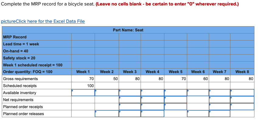 solved-complete-the-mrp-record-for-a-bicycle-seat-leave-no-chegg