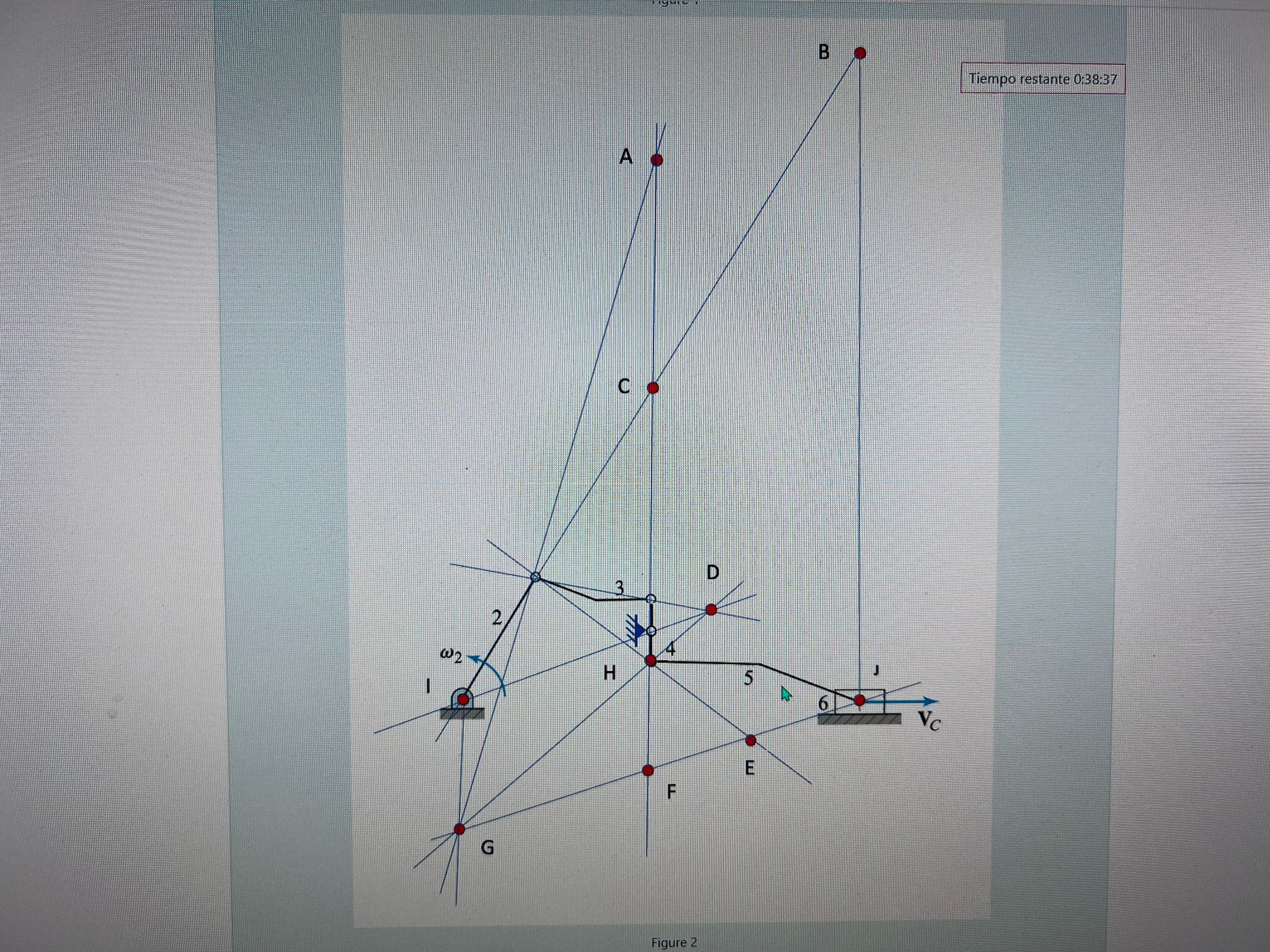 Solved For the mechanism shown in the Figure 1, the instant | Chegg.com