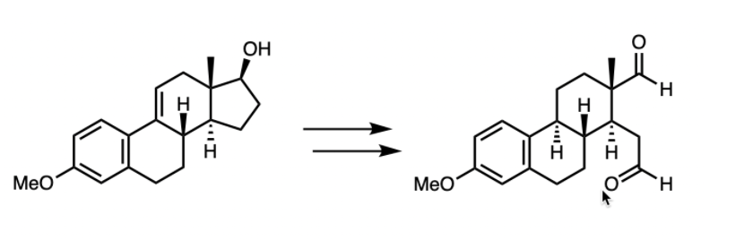 Solved Provide a synthesis of the target molecule from the | Chegg.com
