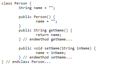 Solved Attached Files: Person.java (260 B) Create a class | Chegg.com