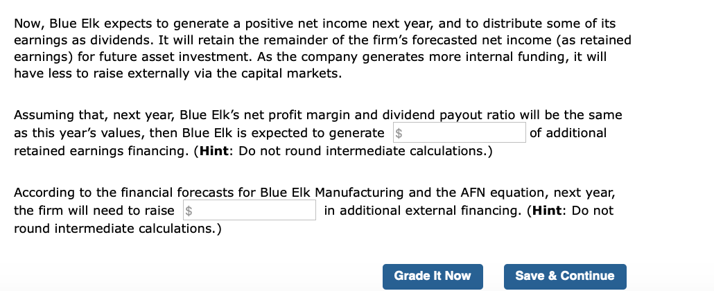 Solved 4. The Additional Funds Needed (AFN) Equation Blue | Chegg.com