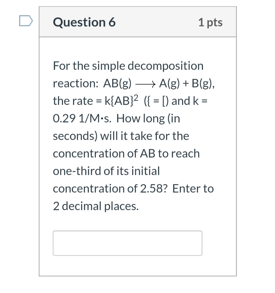 Solved Question 6 1 Pts For The Simple Decomposition Chegg Solved Question 6 1 Pts For The Simple Decomposition Chegg