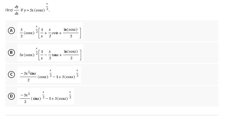 solved-find-dxdy-if-y-5x-cosx-2x-a-chegg